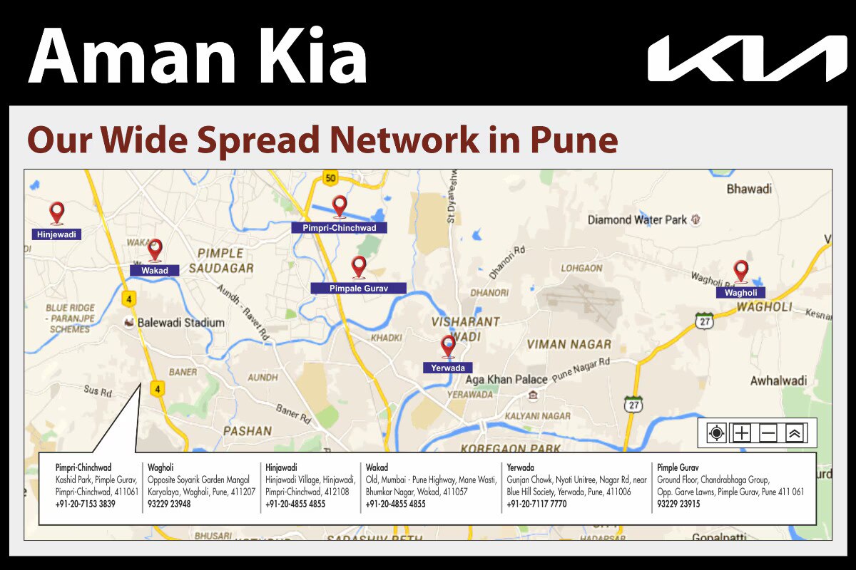 about Kia Car Service - Aman Kia, Hinjewadi, P