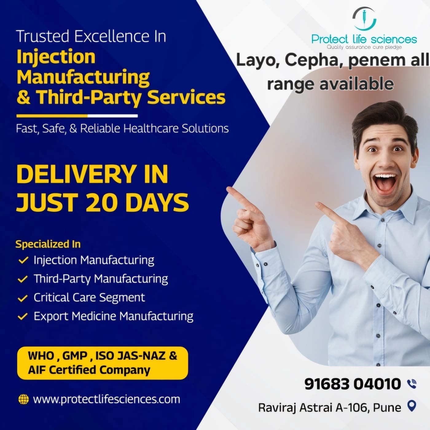 about Protect Life Sciences Pvt ltd.