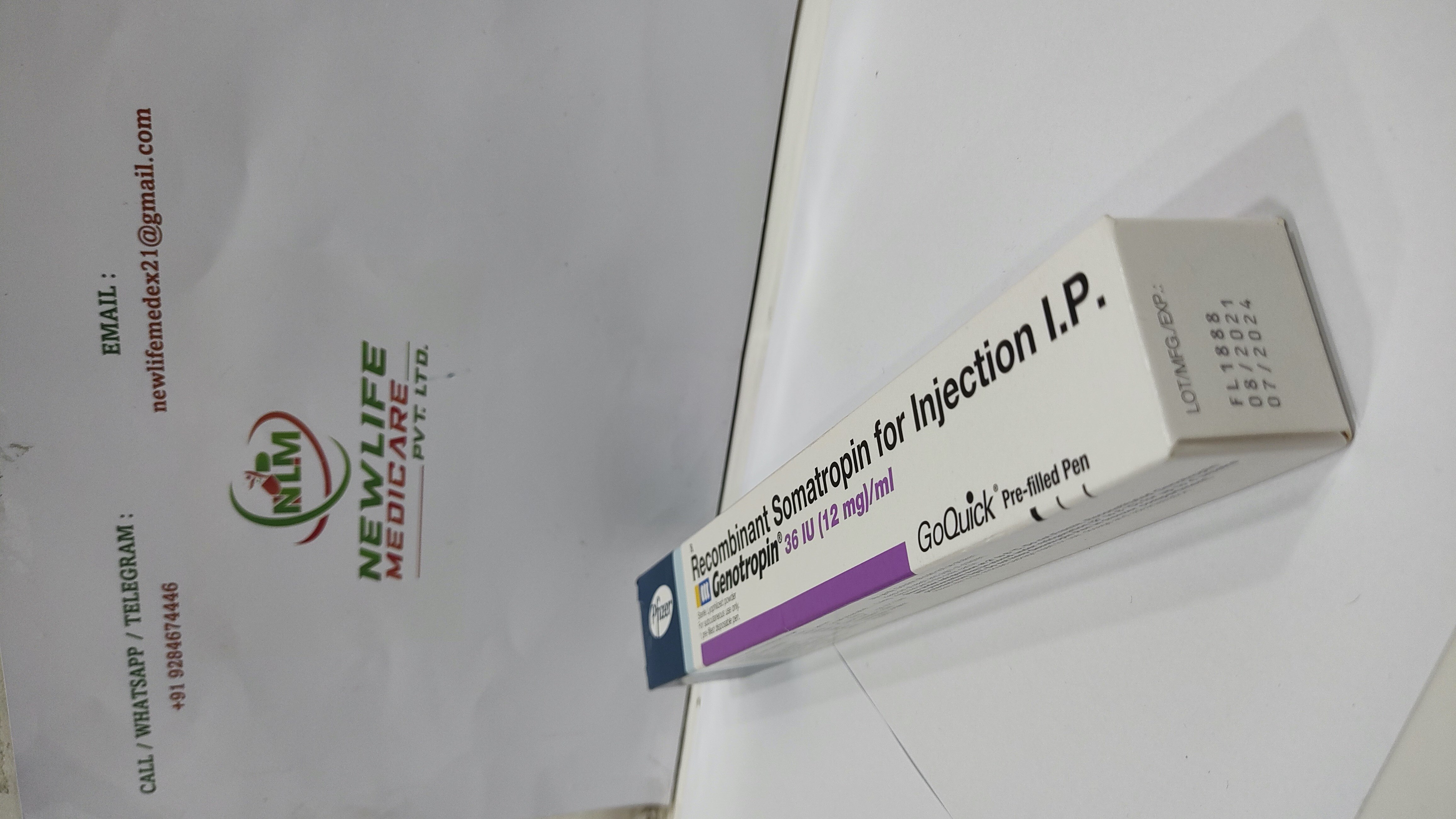 GENOTROPIN 36 IU- 12