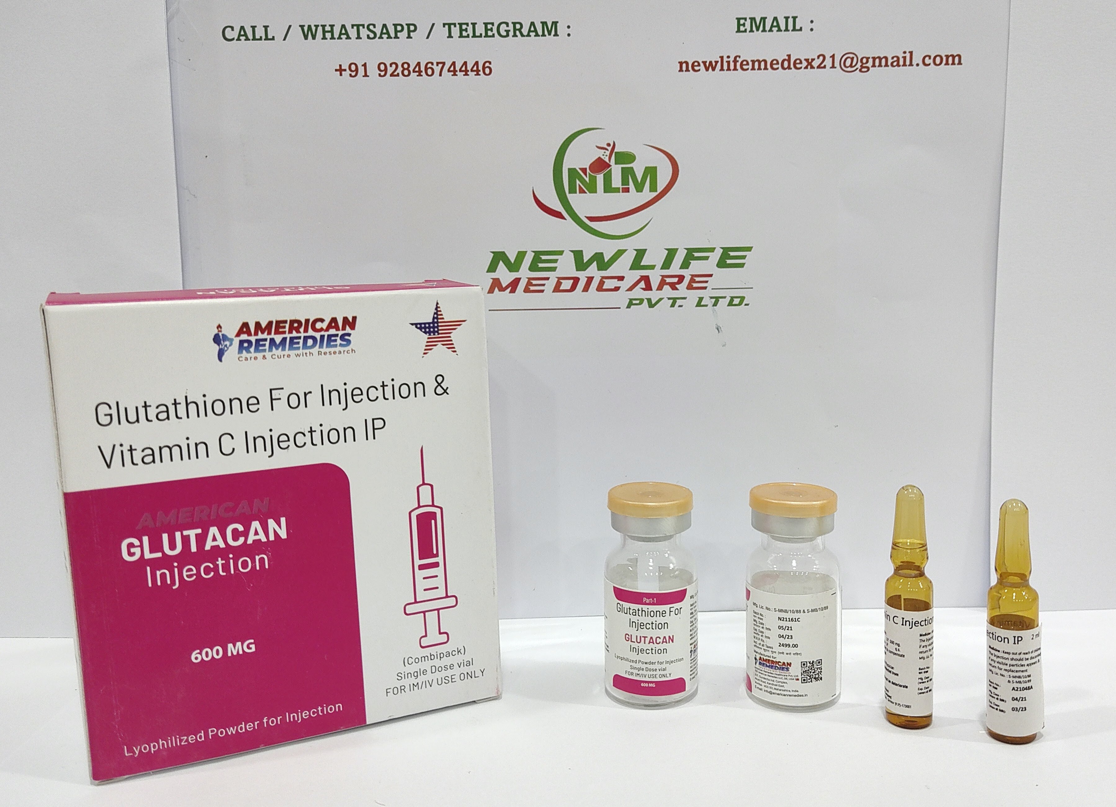 GLUTACAN INJ-600 MG.