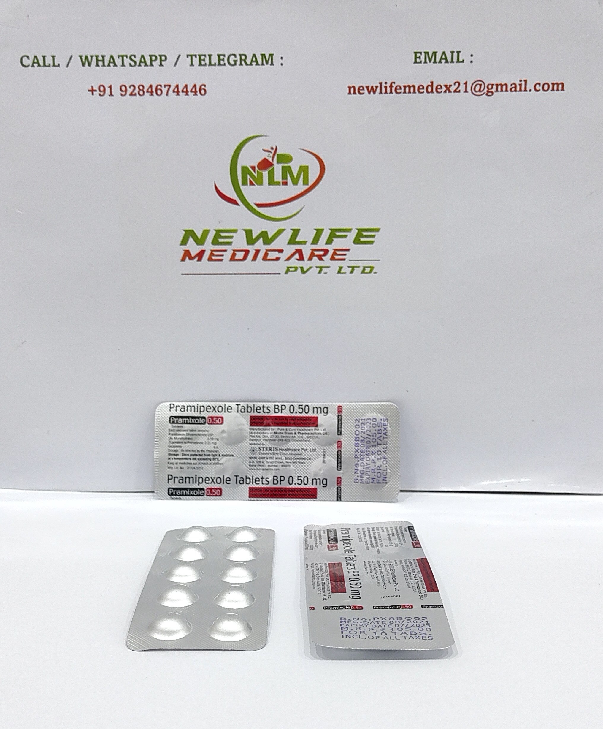 PRAMIPEXOLE TAB BP-0