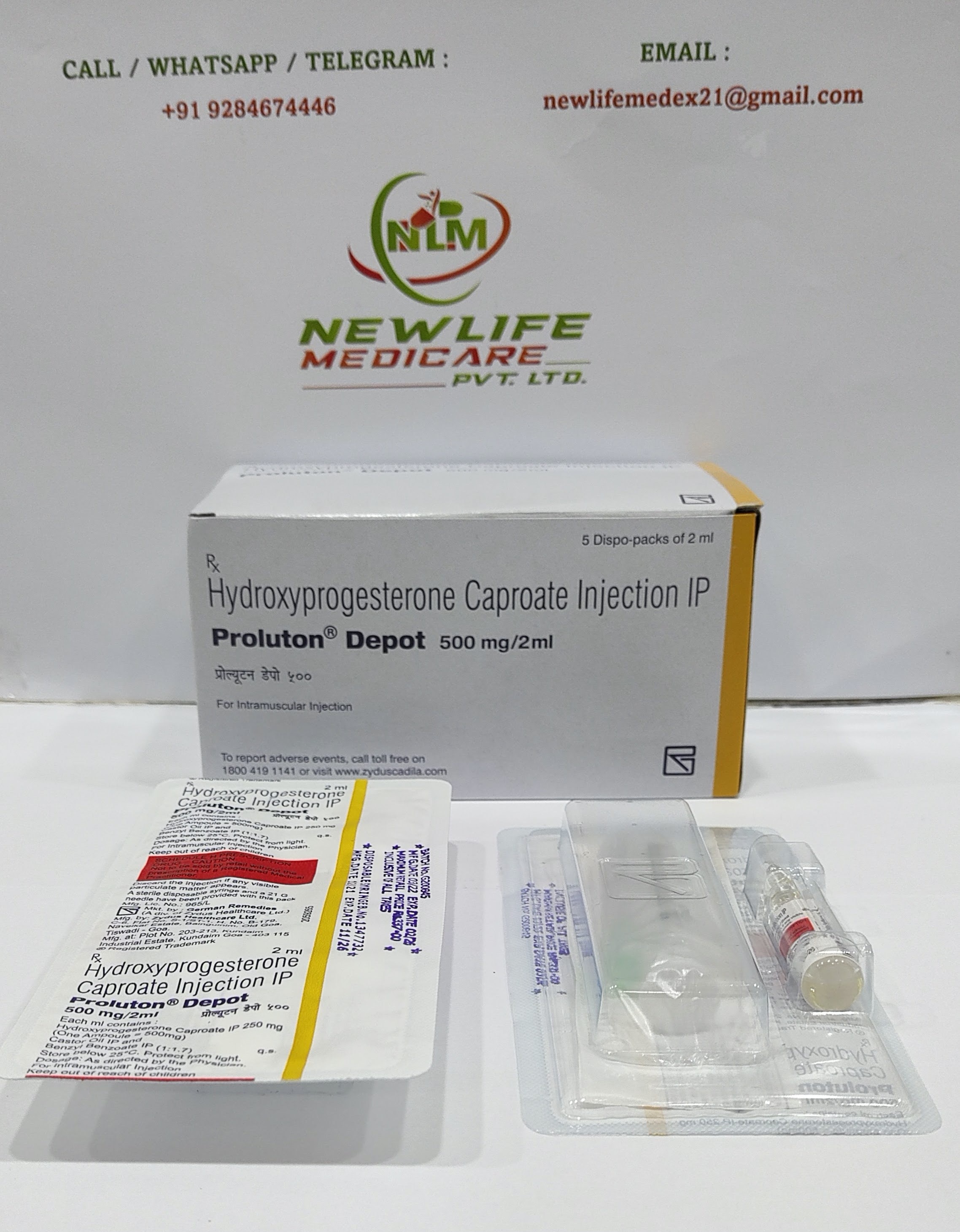PROLUTON DEPOT-500MG