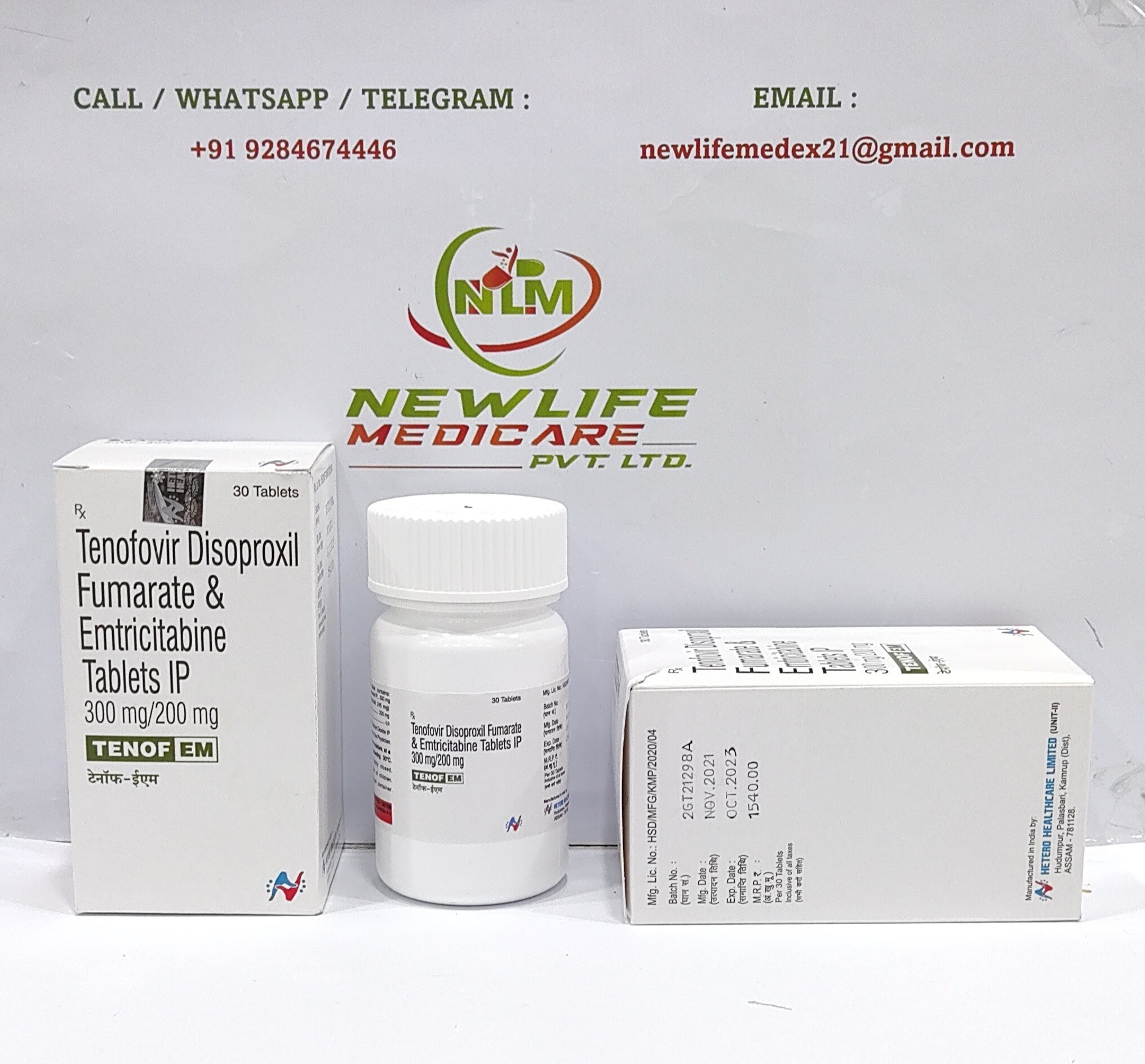 TENOF EM 300-200 MG.