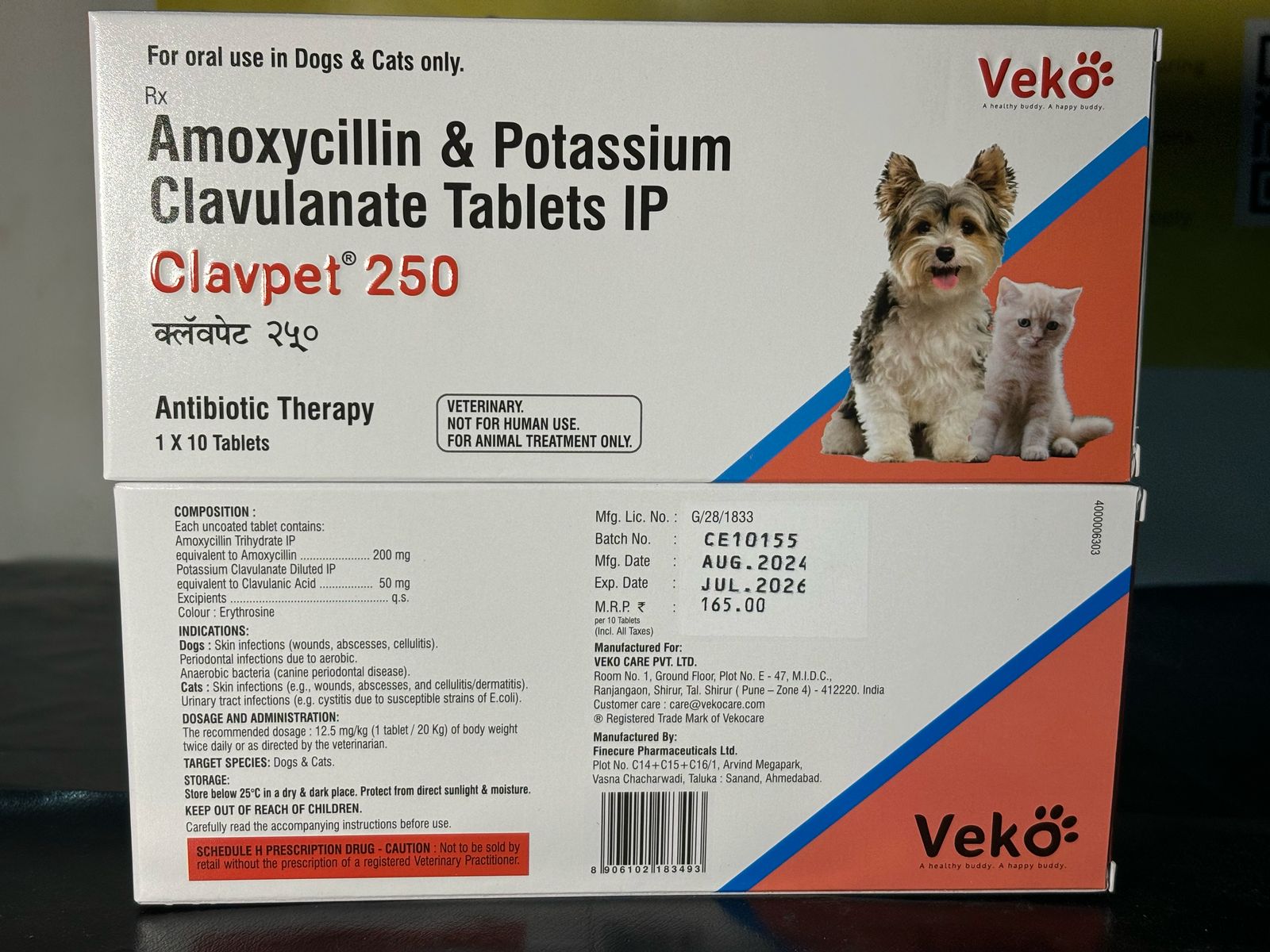 Clavpet amoxycillin 