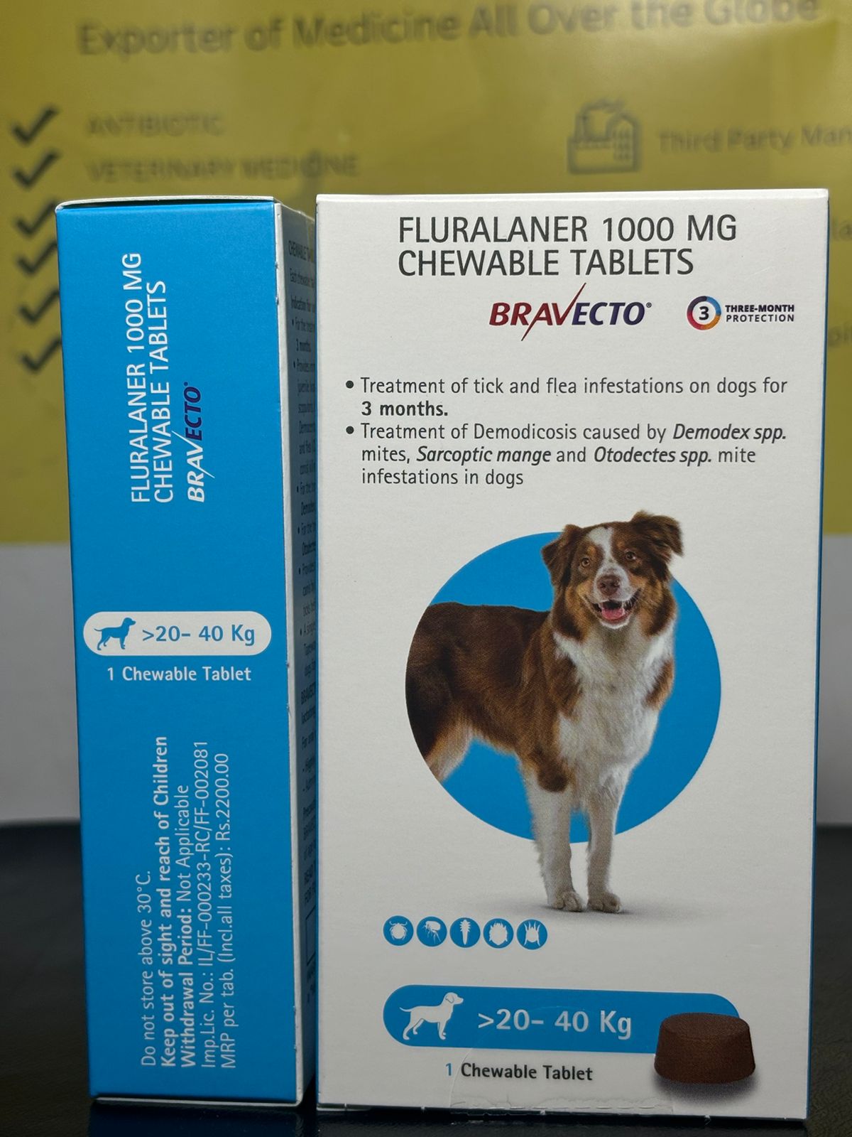 BRAVECTO 1000 MG TAB