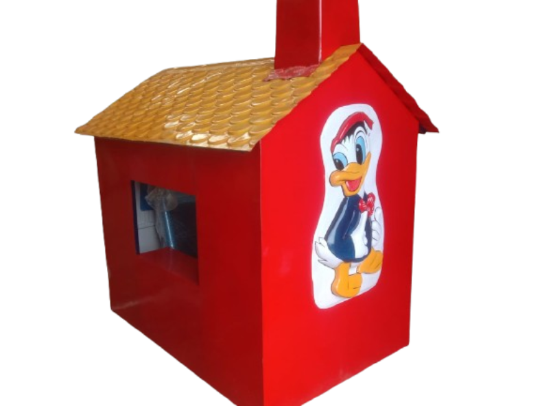 Playhouse with Slide
