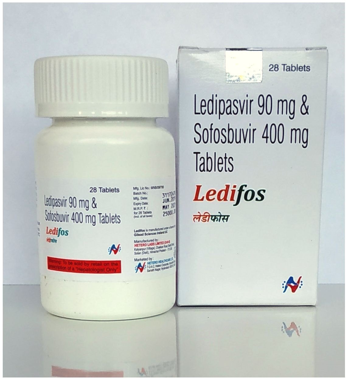 Ledifos Ledipasvir 9