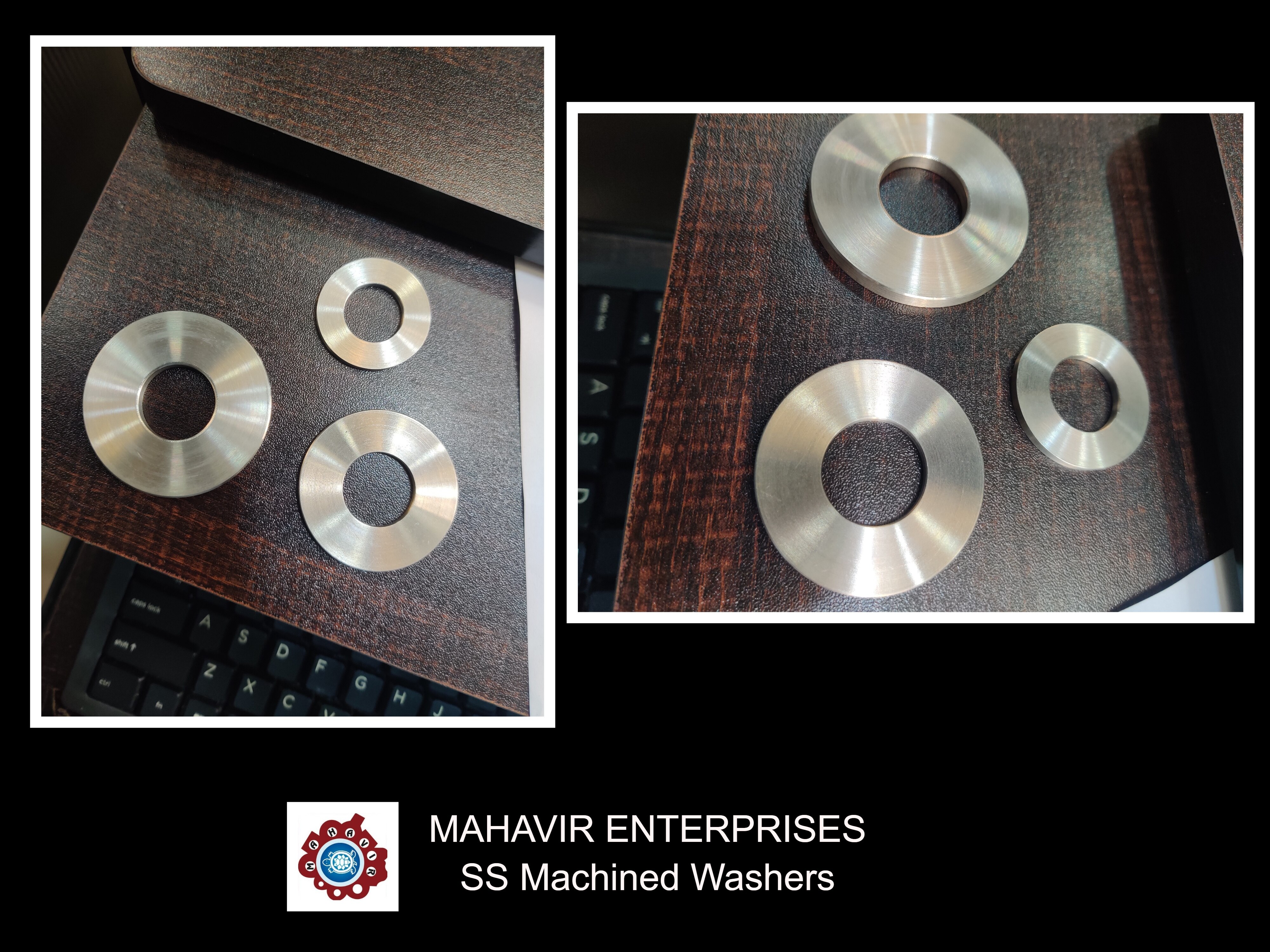 SS Machined Washers.