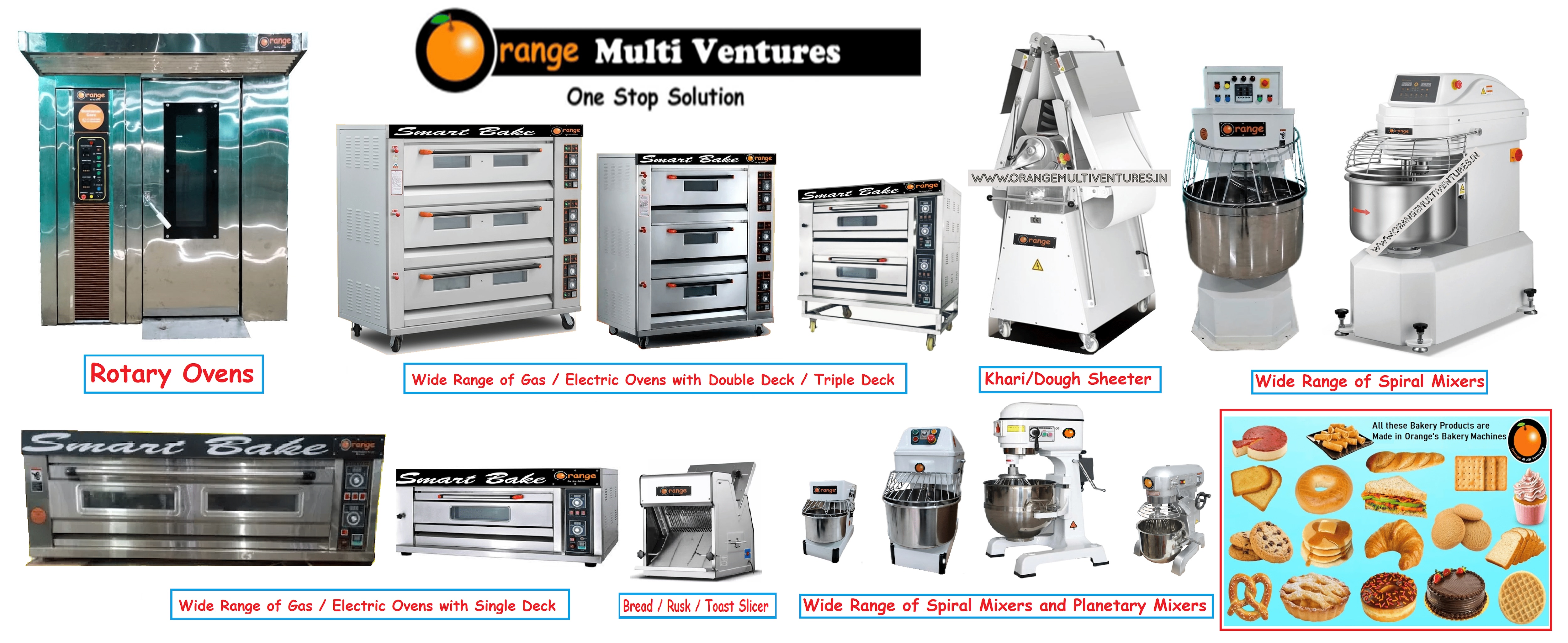 Orange Bakery Machin