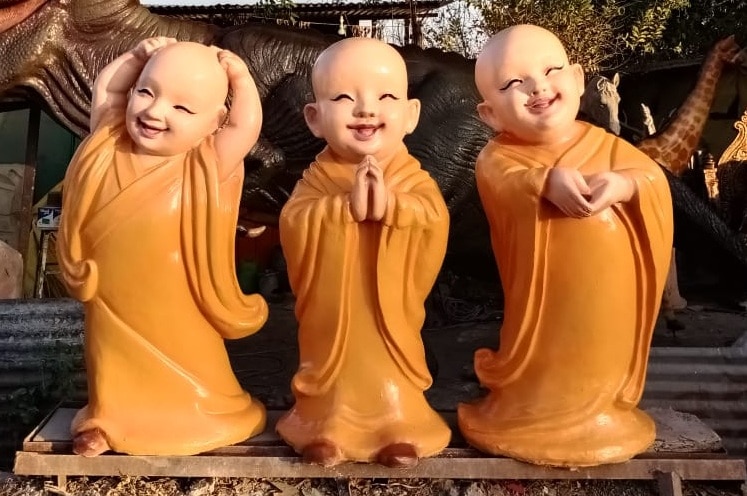 FRP LAUGHING BUDDHA 