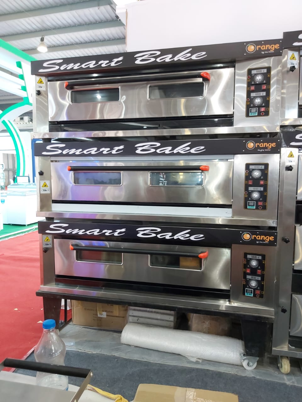 Deck oven-4+4+4 tray