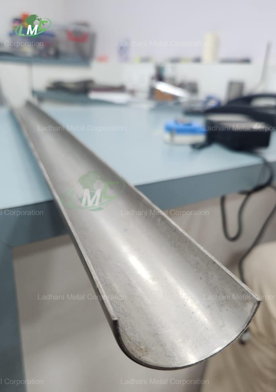 half round tube shie