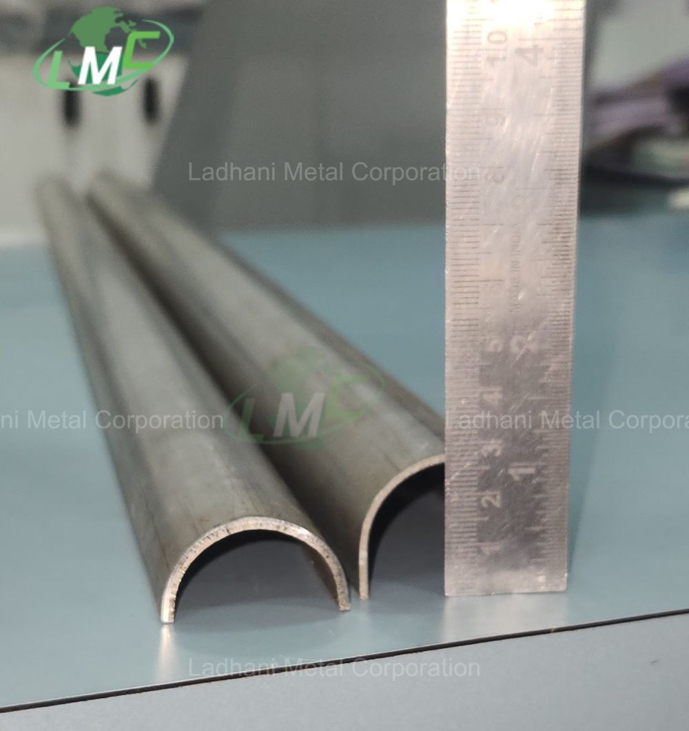 half round tube shie