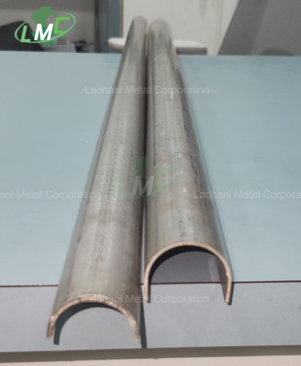 half round tube shie