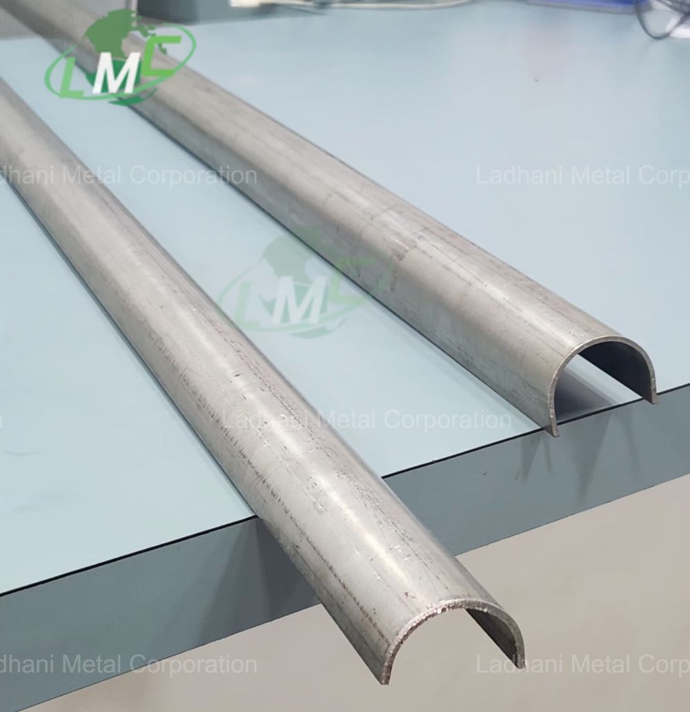 half round tube shie