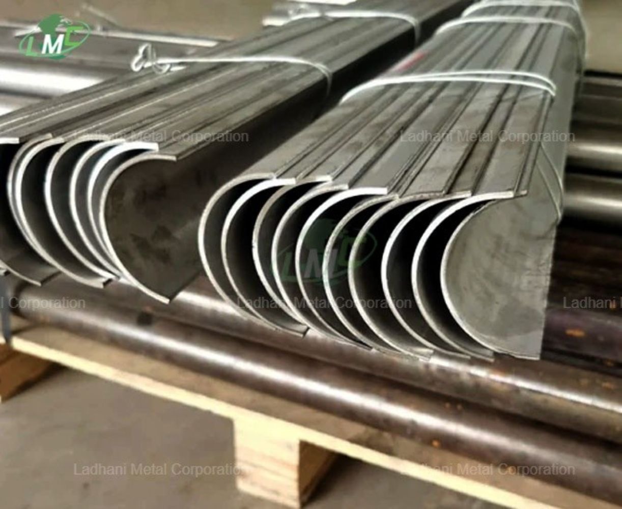 half round tube shie