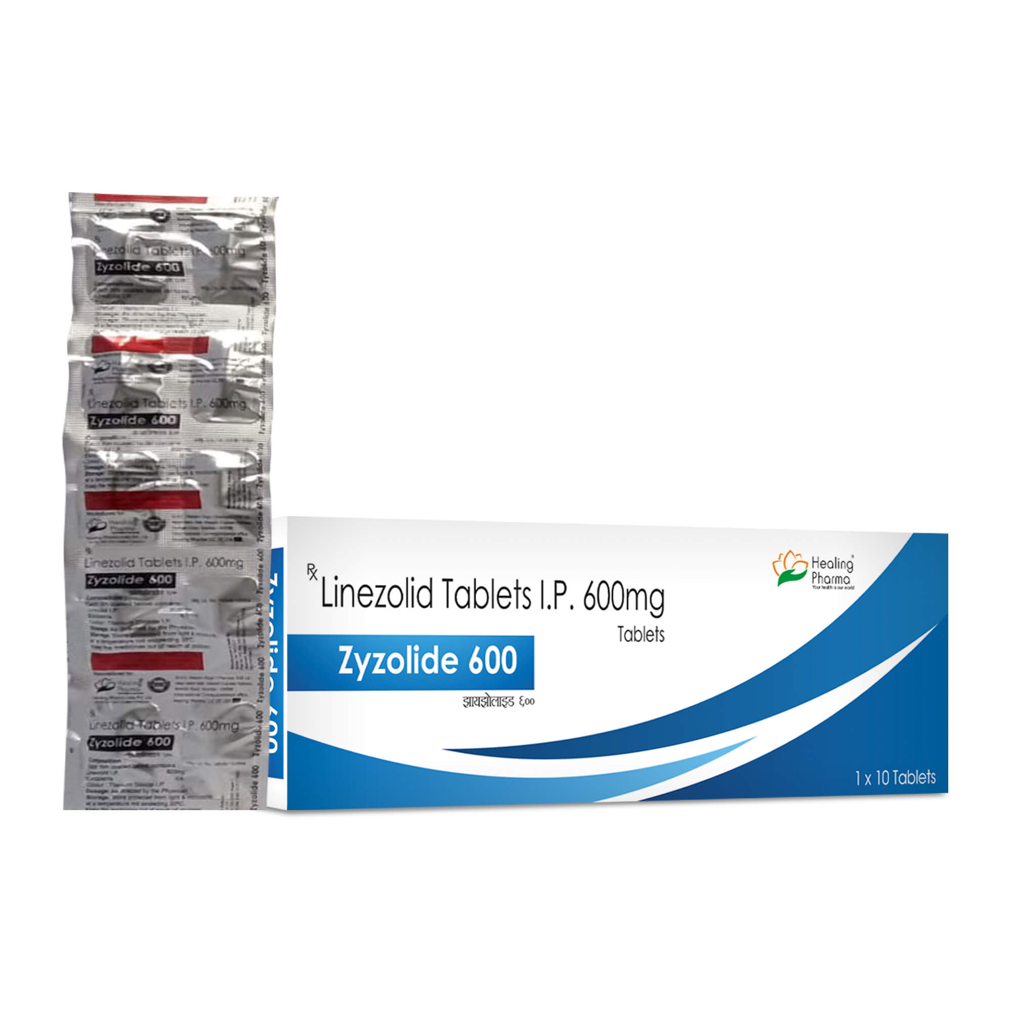 ZYZOLIDE 600 MG (1X4