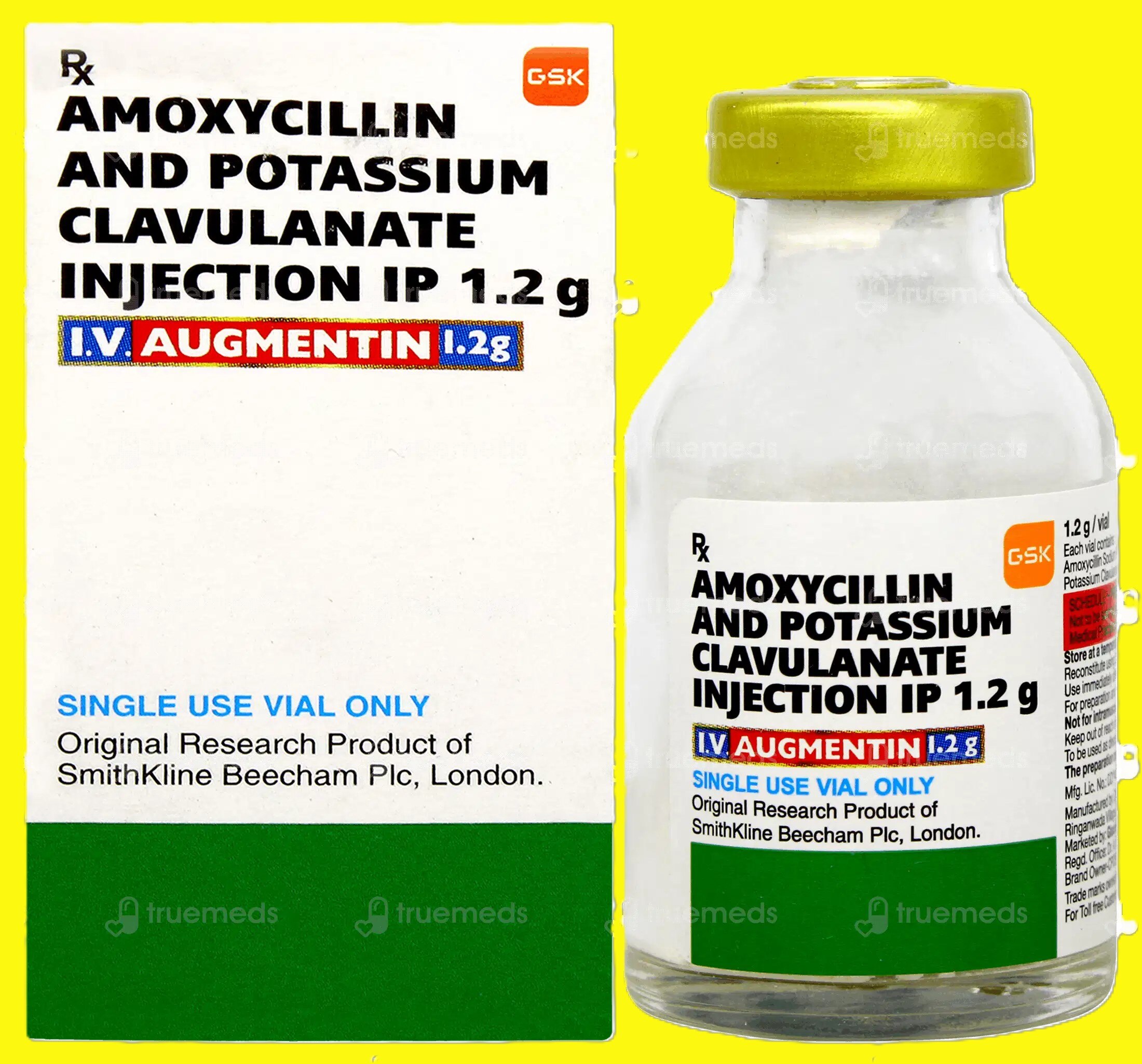 AUGMED INJ 1.2 GM 3n