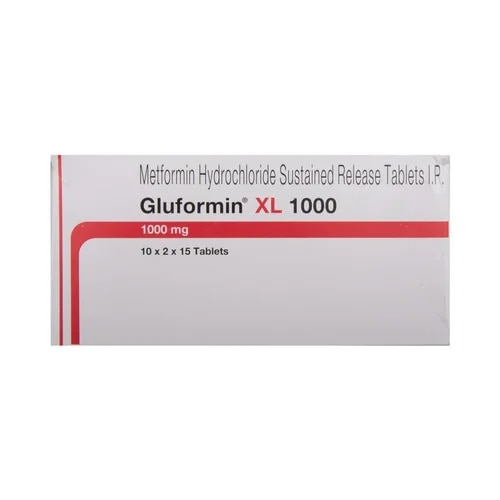 GLUFORMIN XL 1000 MG