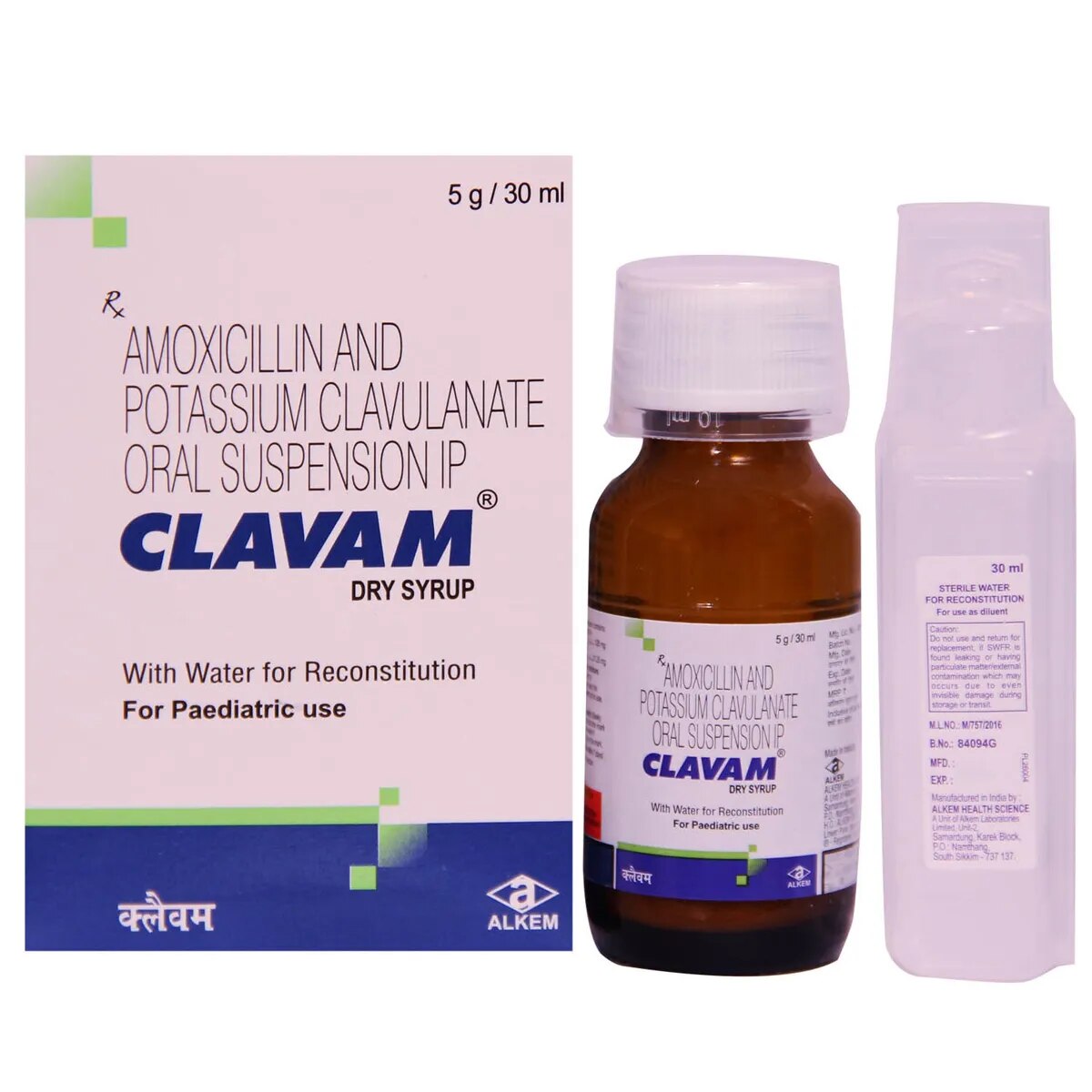 CLAVAM DRY SYRUP 30M