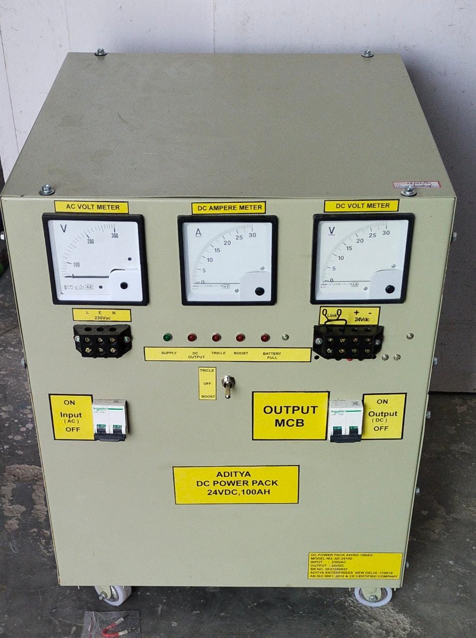 DC POWER PACK 24VDC 