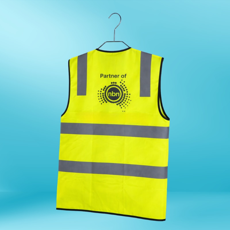 Safety vest with nbn