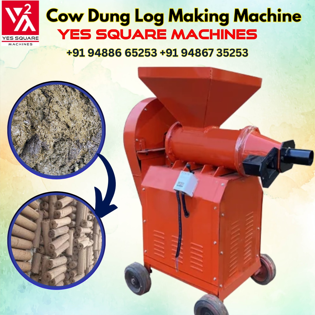 6. Cowdung Log Makin
