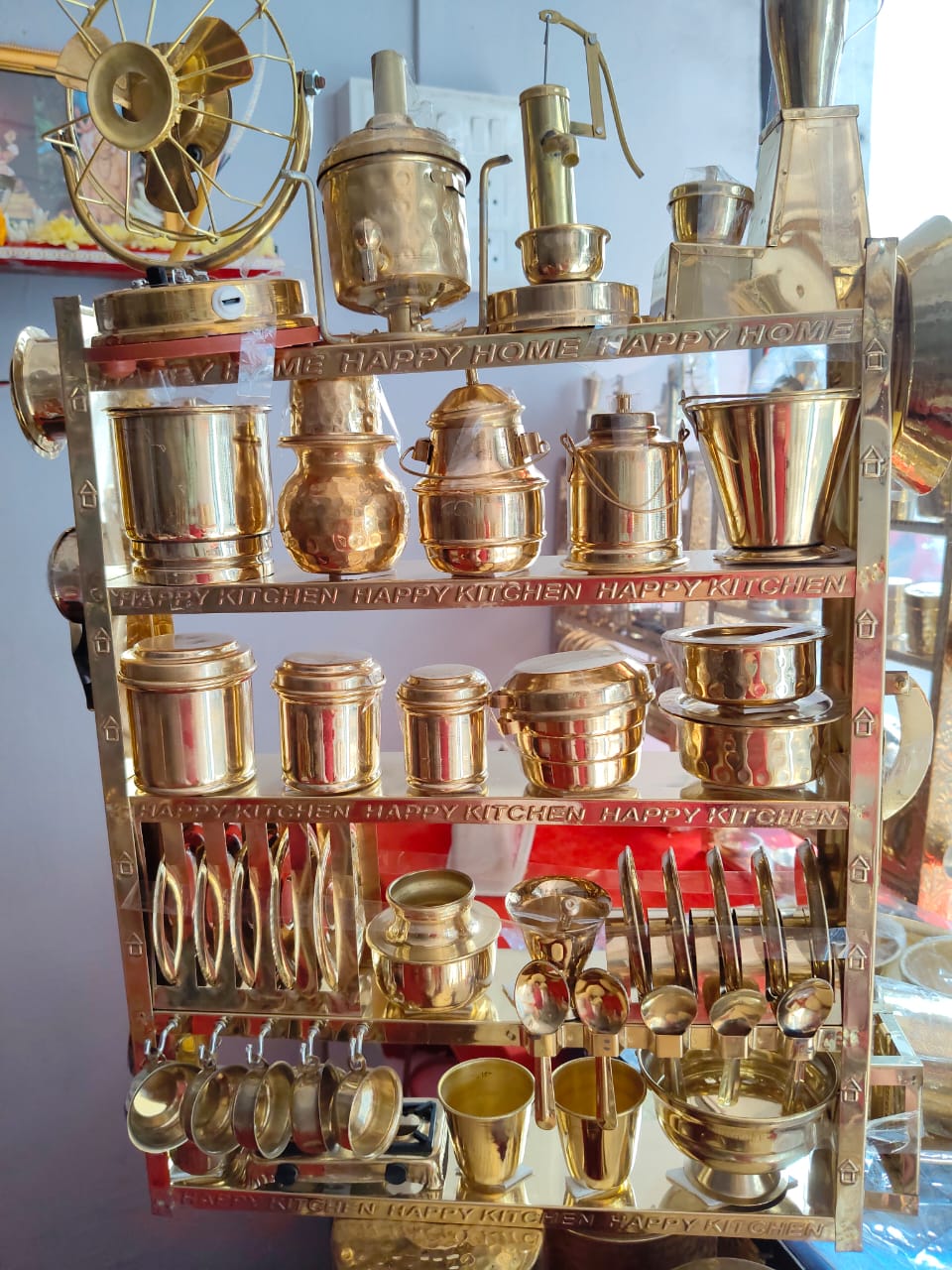 Bhatukali brass set 
