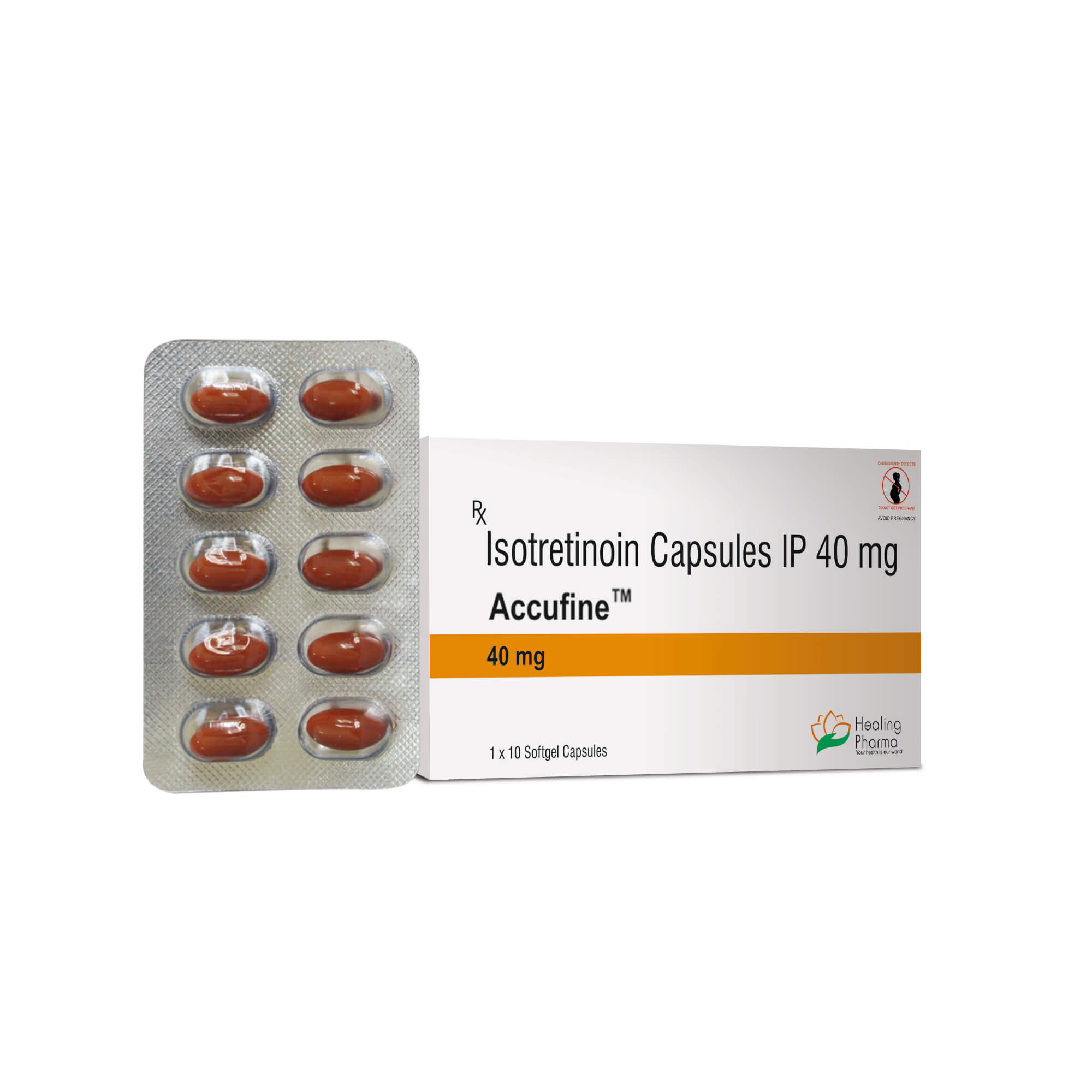 Isotretinoin 40mg Ca