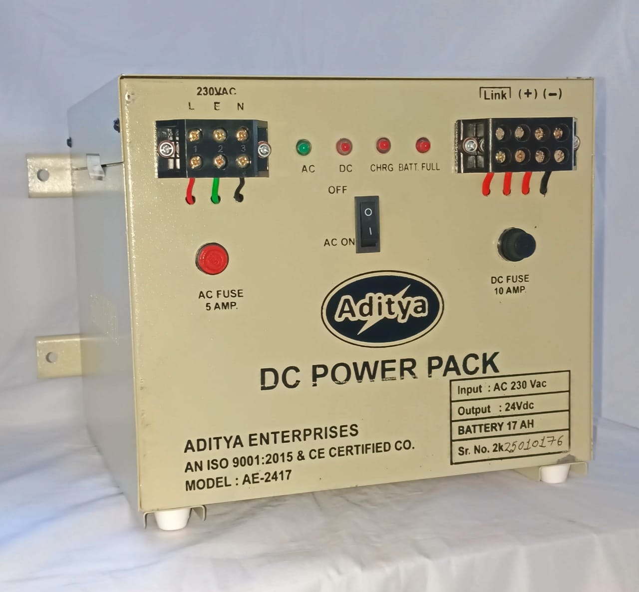 DC POWER PACK 24VDC 
