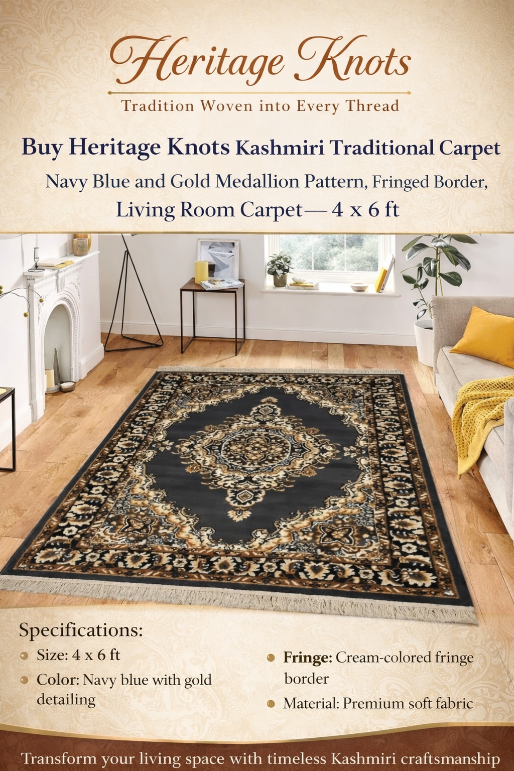 Heritage Knots Kashm