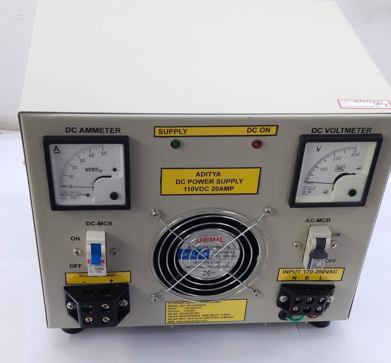 DC POWER SUPPLY IMAG