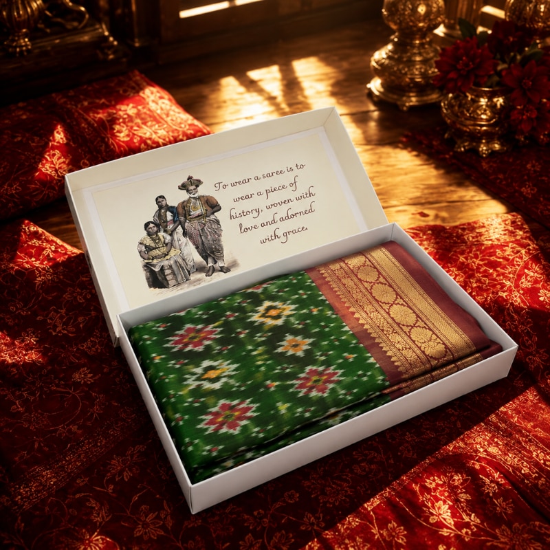 CUSTOMIZED SAREE BOX