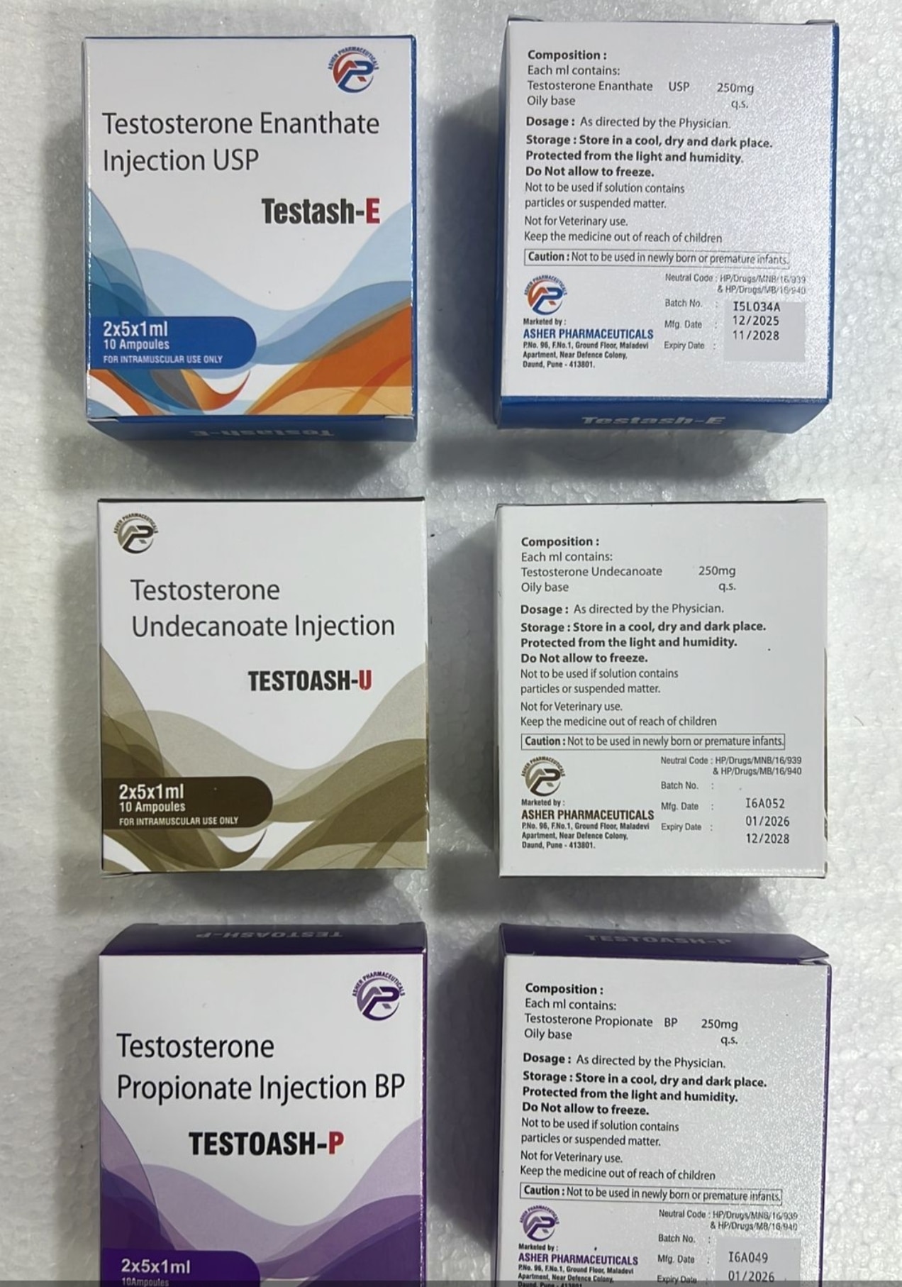 TESTOSTERONE AMPS SK