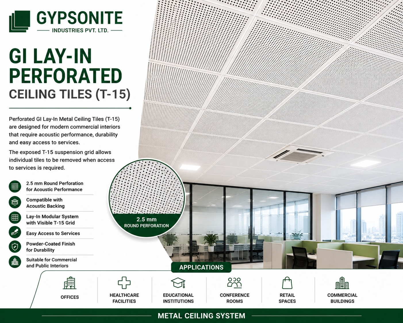 PPGI LAY IN PERFORAT