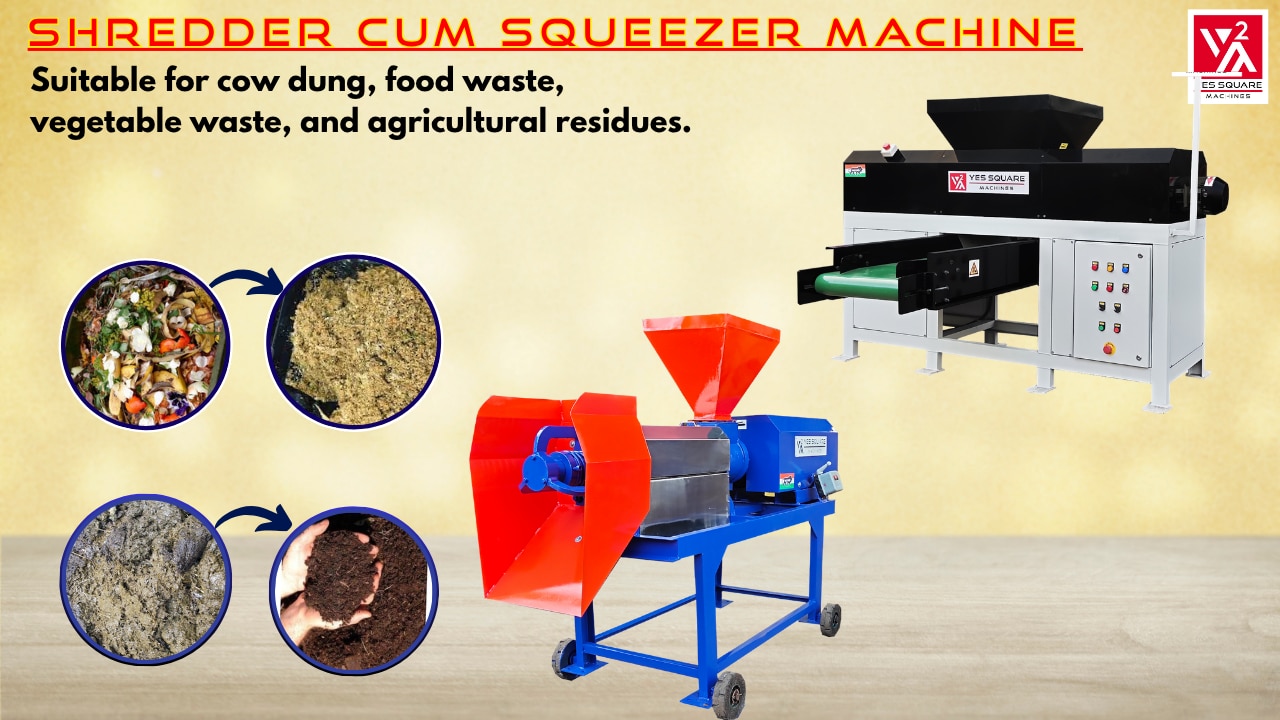 Shredder cum Squeeze