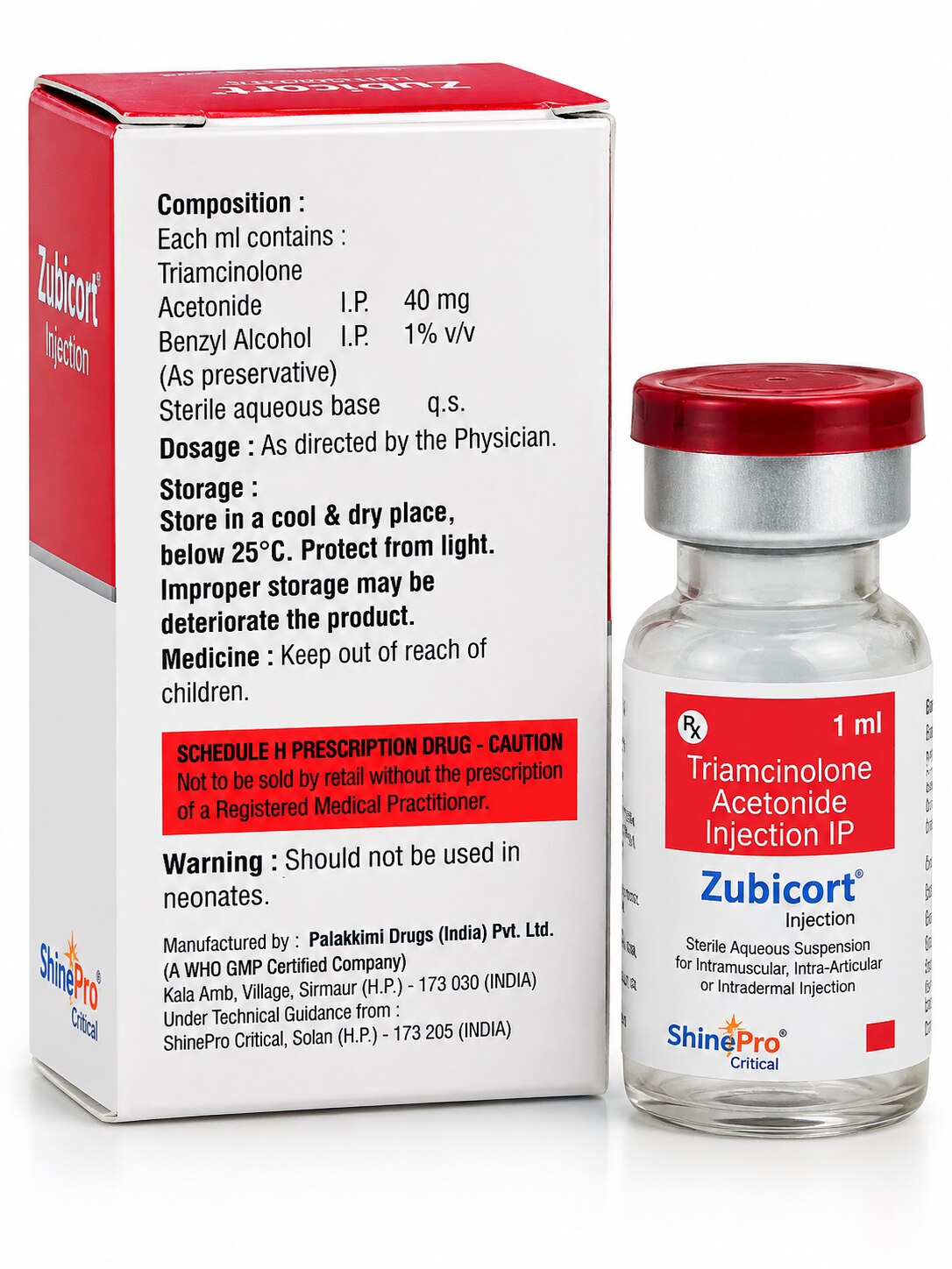 Zubicort 1mL Injection Supplier in Canberra, Australia image 2