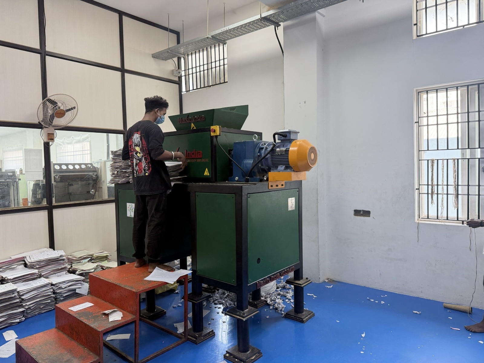 dual shaft shredder 