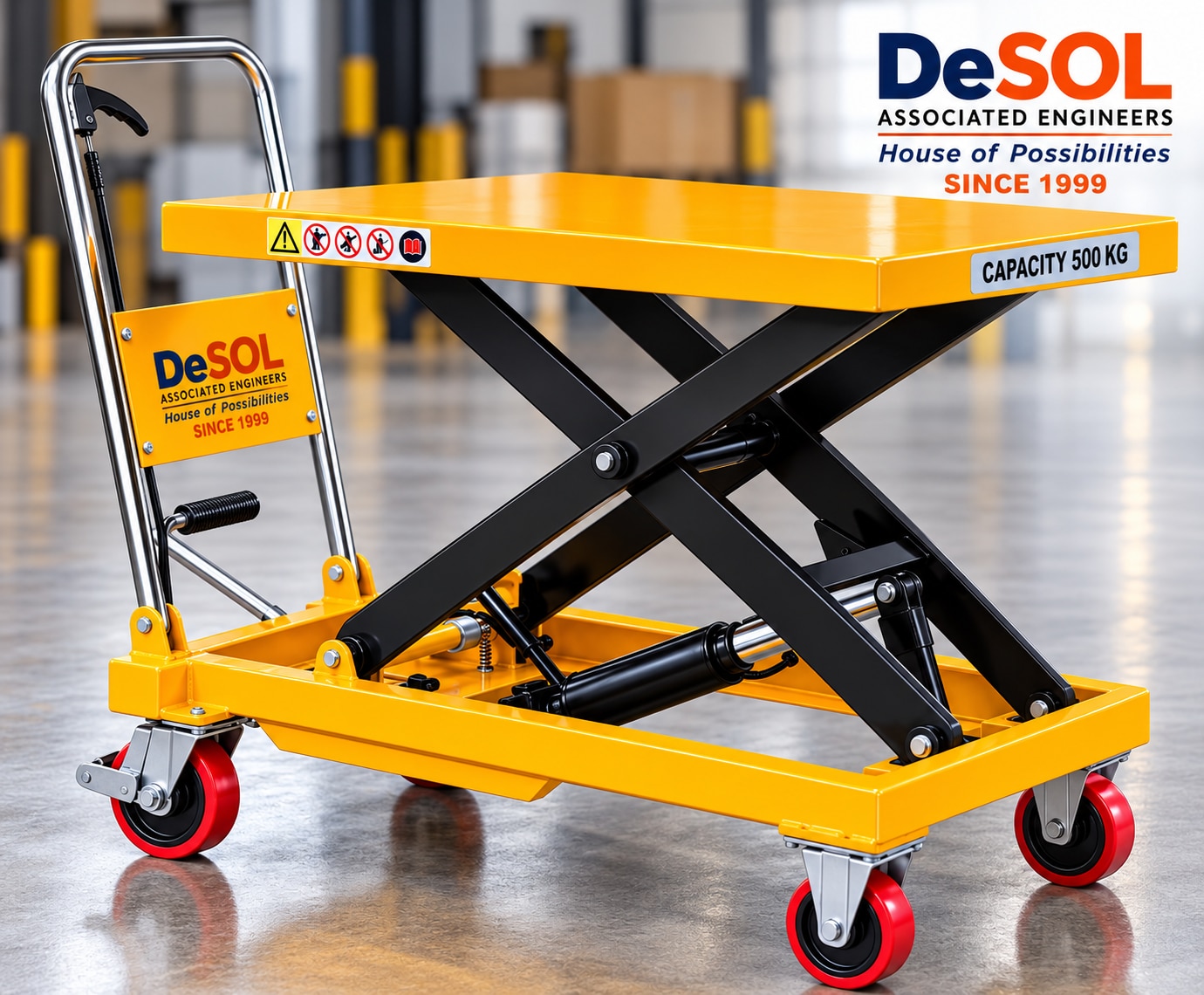 DeSOL Hydraulic Scis
