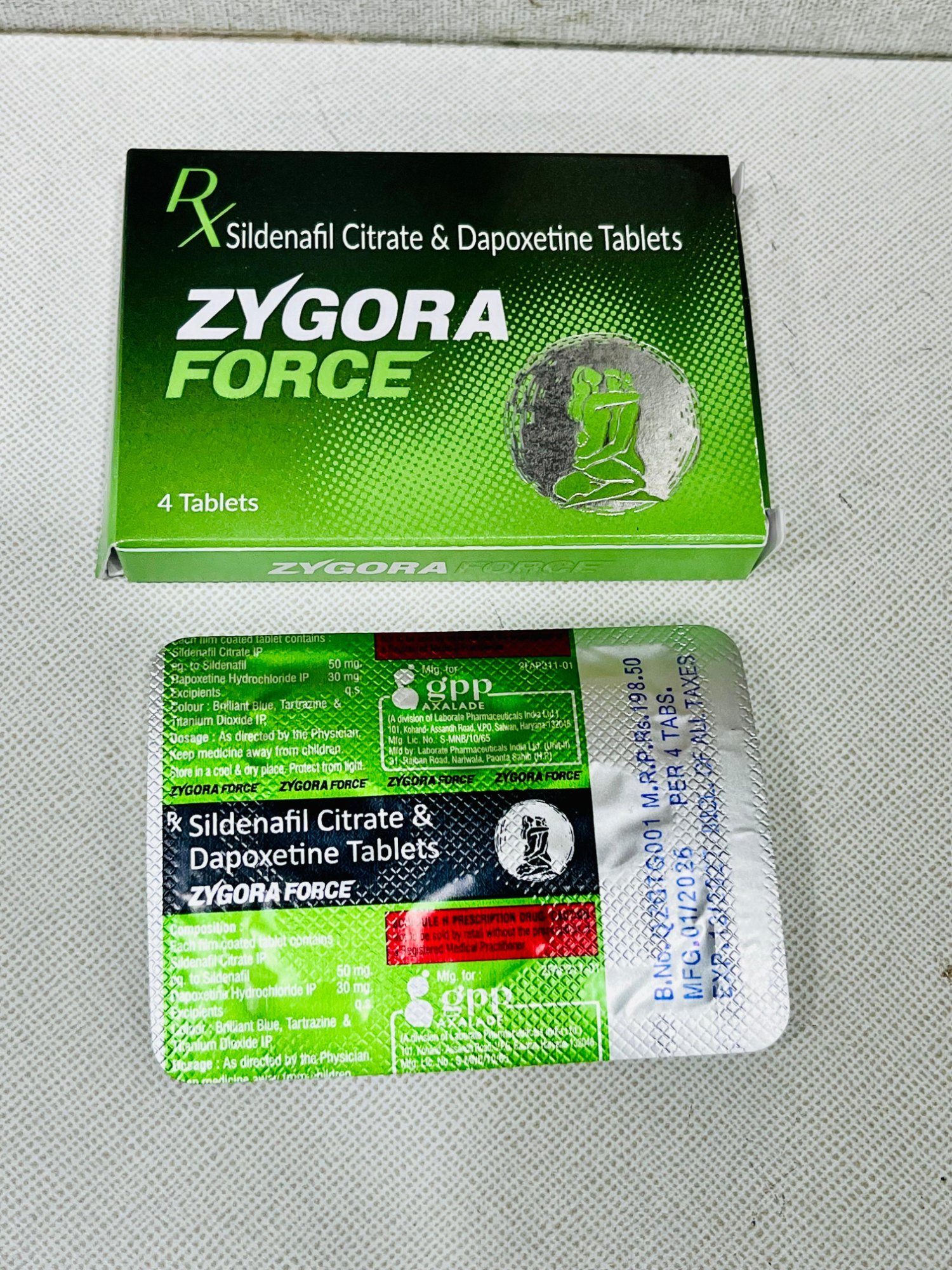 Zygora force tablet.
