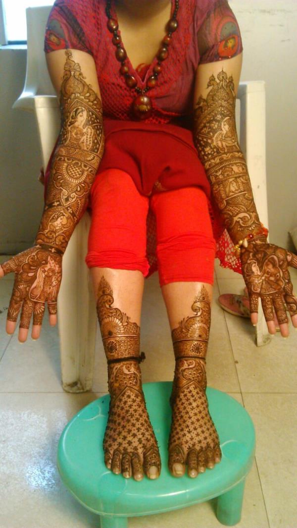 Anuj Mehandi Artist @ 9811389211