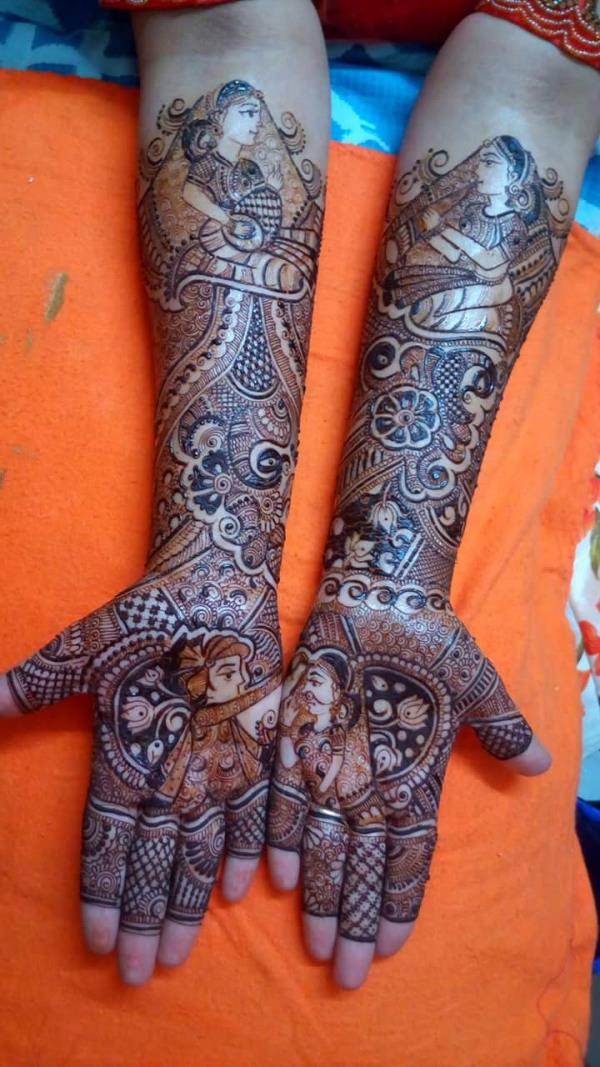 Anuj Mehandi Artist @ 9811389211