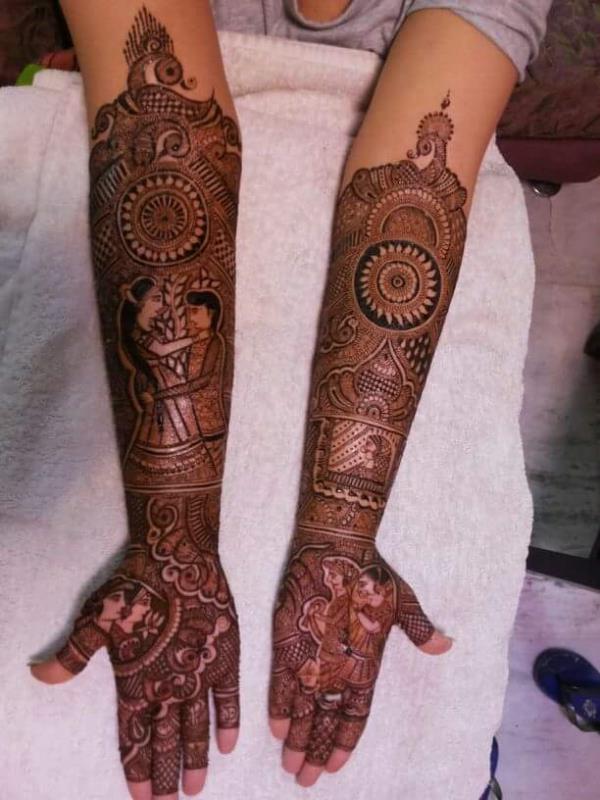 Anuj Mehandi Artist @ 9811389211