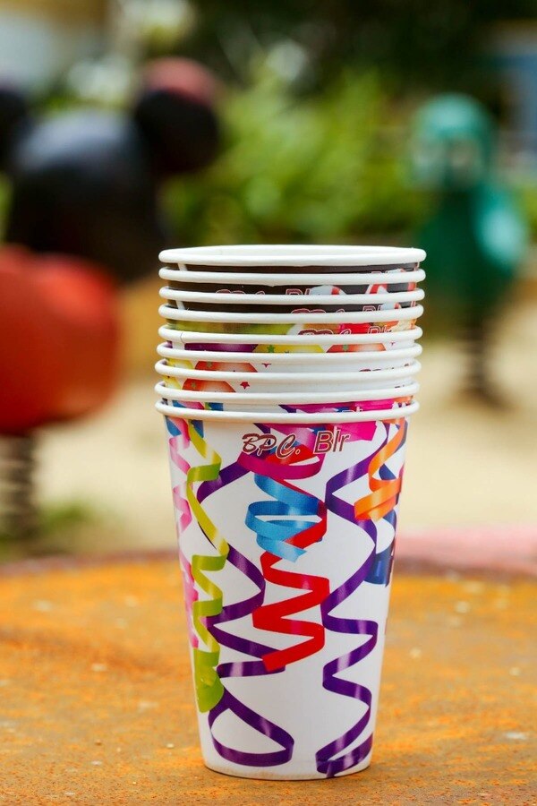 300ml Multicolour Paper Cups Bangalore ,India from Bengaluru Paper Cups
