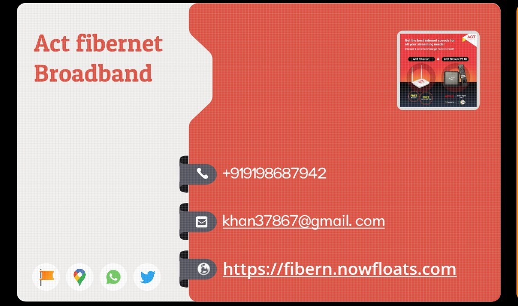 ACT broadband in Lucknow, India