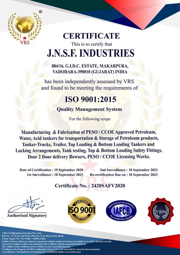 about JNSF Industries