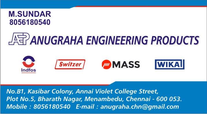 about Anugraha Engineering Products