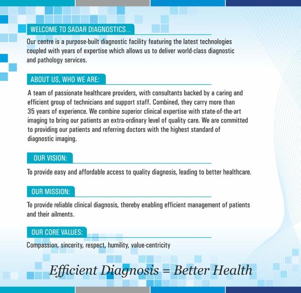 SADAR DIAGNOSTICs gallery