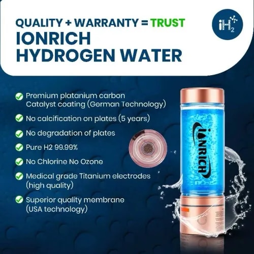 IONRICH HYDROGEN WATER image