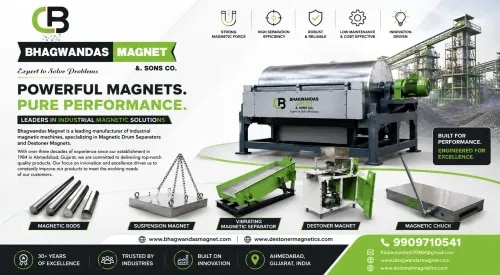 Bhagwandas Magnet & Sons Co.-MFG industrial magnet image